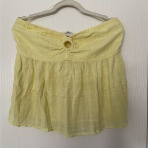 American Eagle Outfitters Light Yellow top
